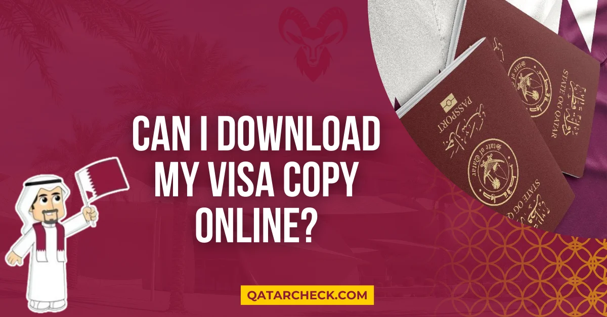 Can I Download My Visa Copy Online?